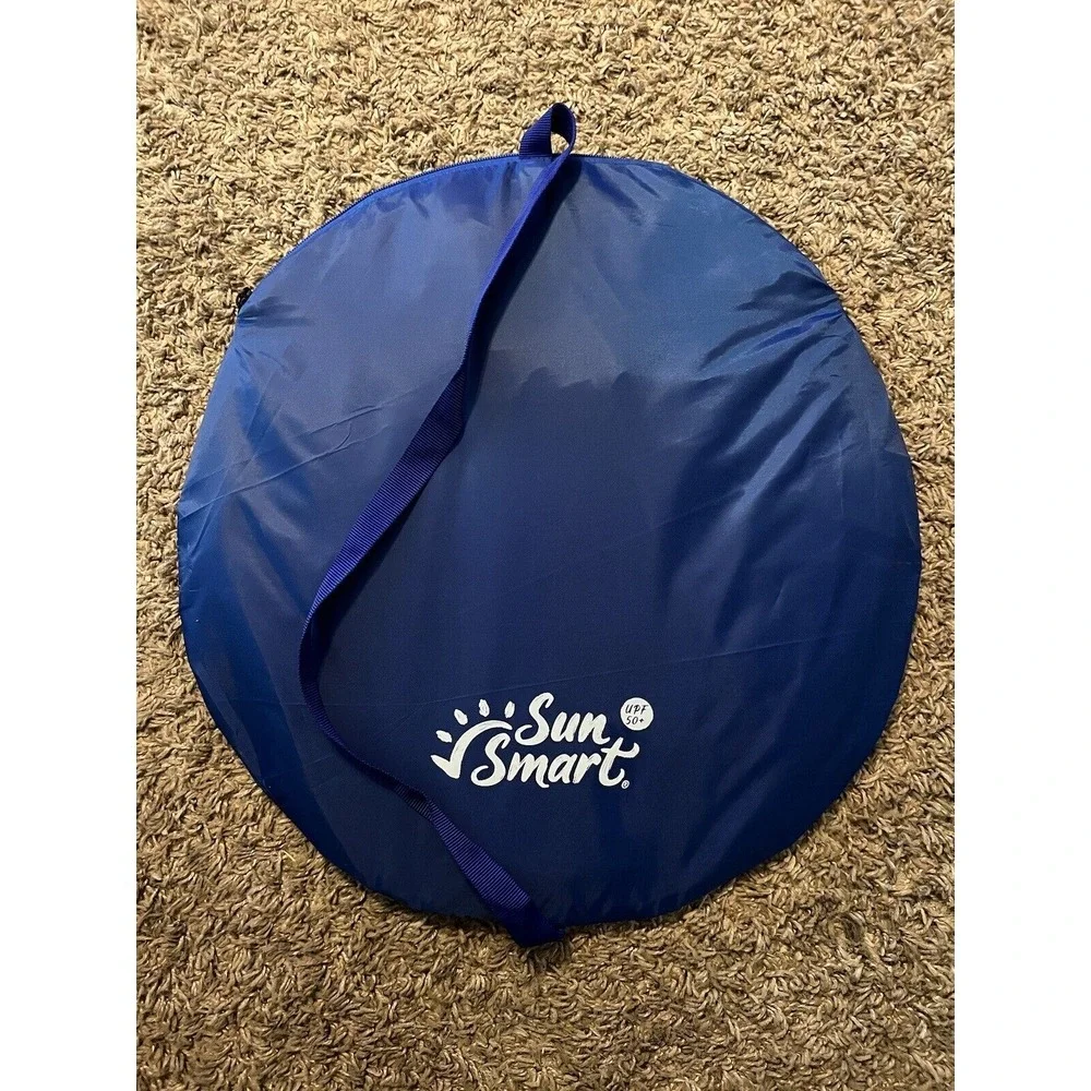 Sun Smart On The Go Pop Up Sun Shelter Shark for 6+ Months UPF 50+‎ New